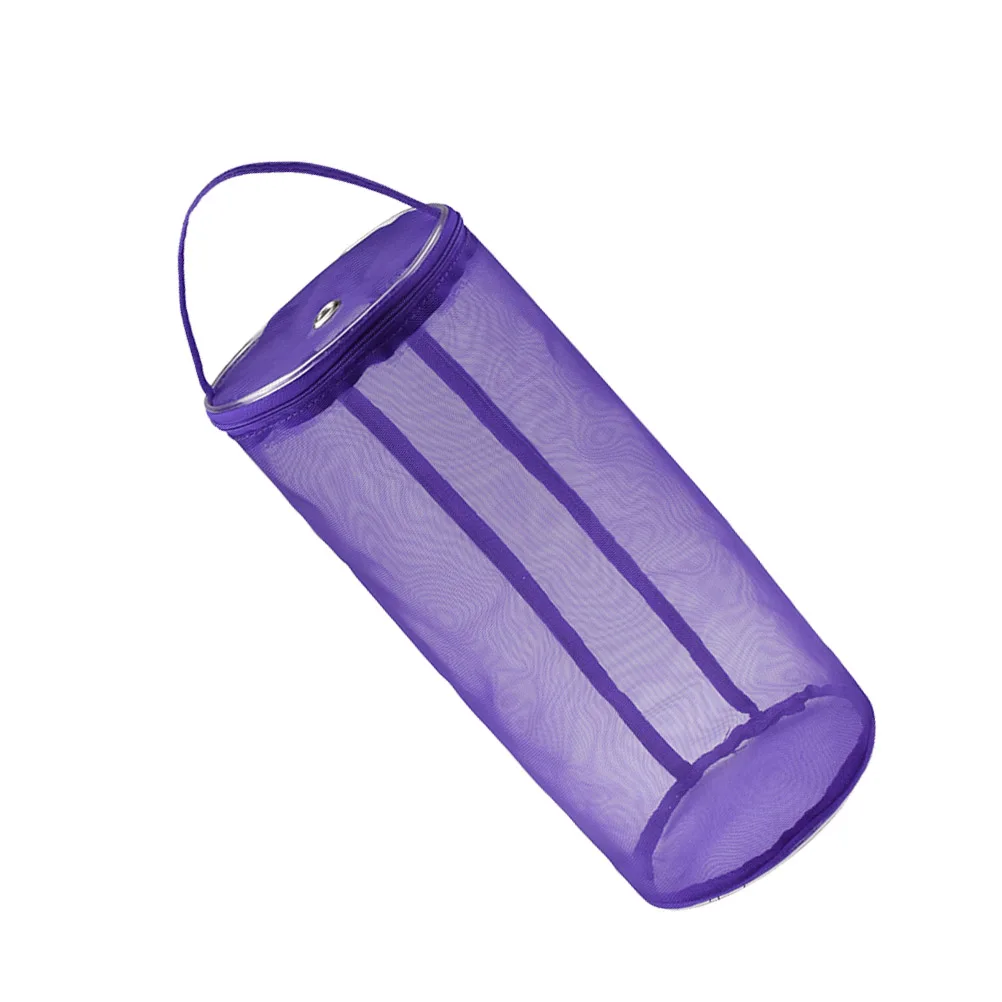 

Woolen Yarn Storage Bag Purple Durable Knitting Tote Organizer Travel Crochet Hook Holder Storage Pouch Knitting Holder