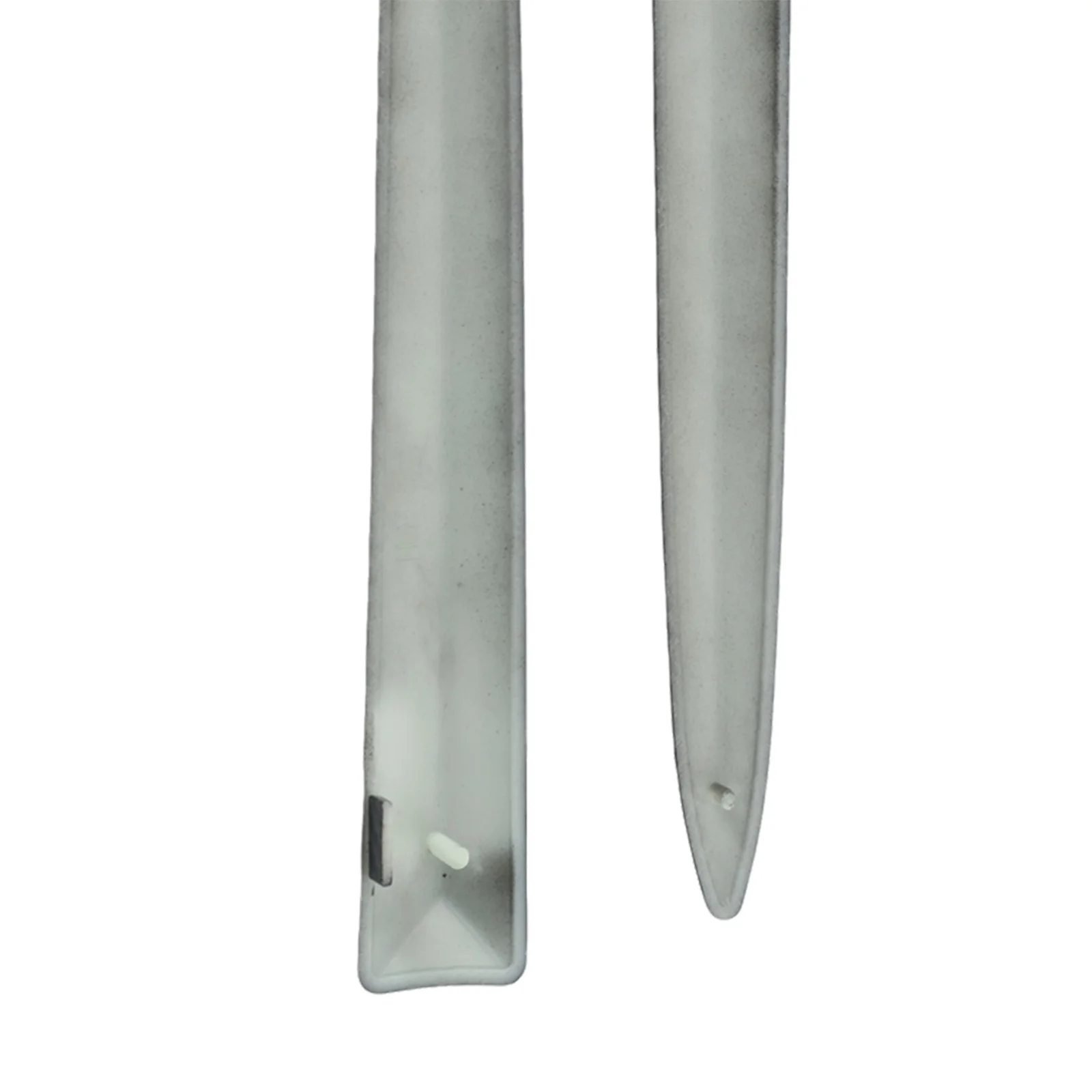 

Chrome Trim for Fiat 500 0715 LH & RH Side Front Bumper Upper Moulding Effortless Installation Long lasting Performance