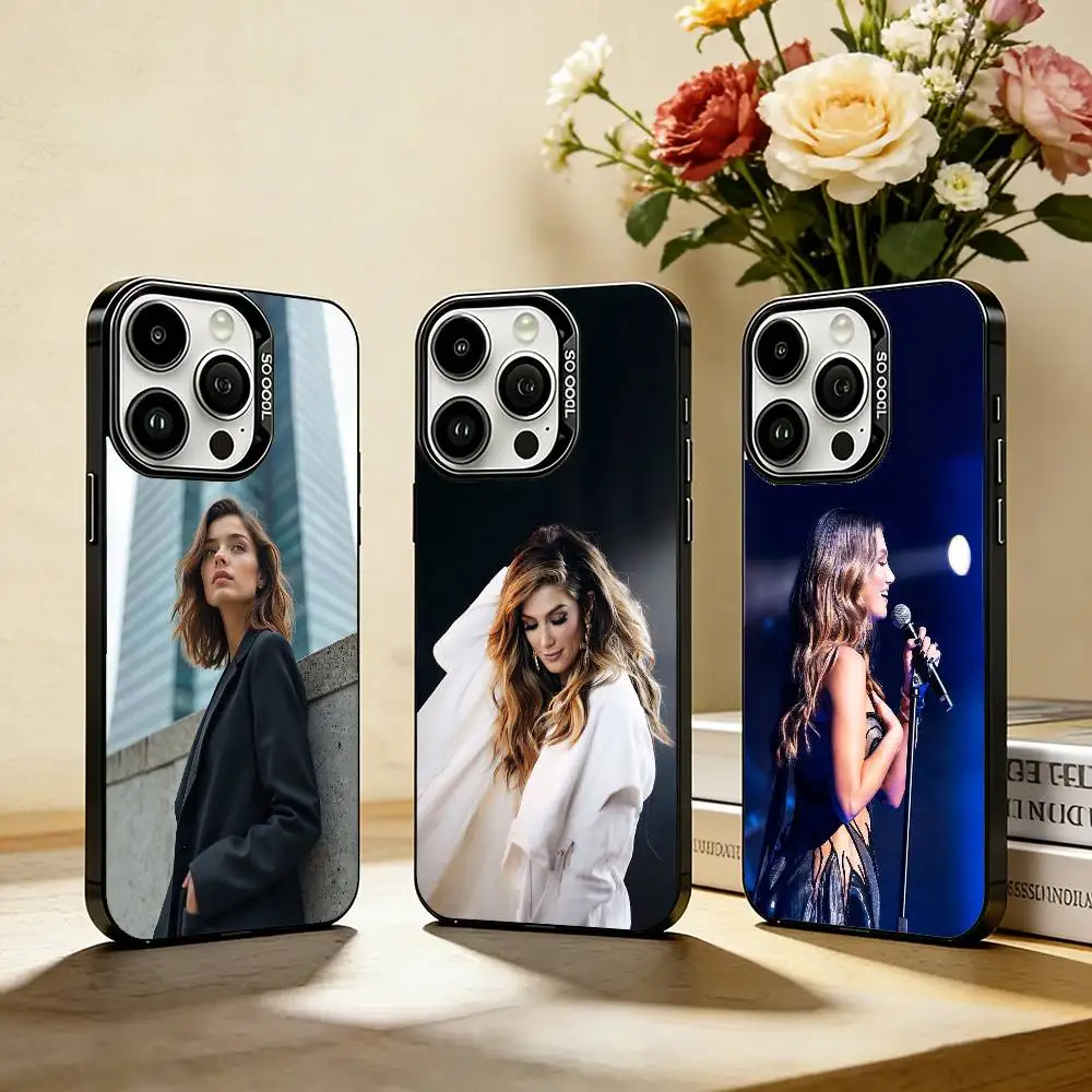 

Singer F-Delta Goodrem Phone Case For IPhone 16 17 15 14 12 13 Pro Max Black Color Shockproof Cover