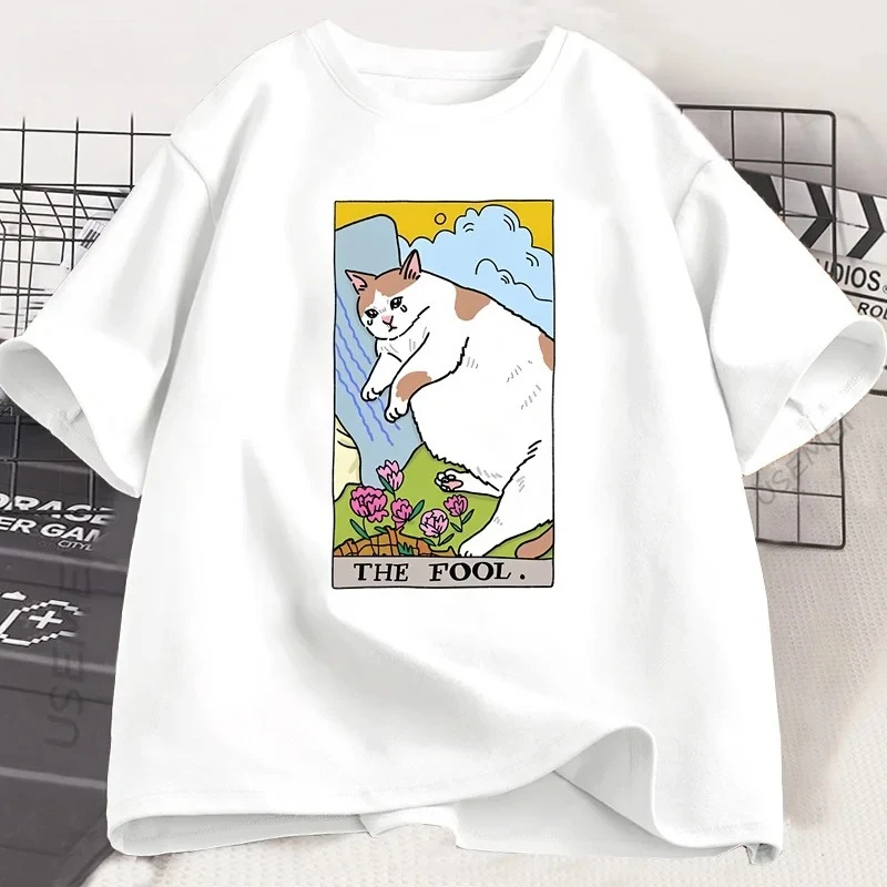 تي شيرت نسائي مقاس كبير برسومات جرافيك بأكمام قصيرة، فضفاض وكاجوال، ناعم ومريح للتنفس، رياضات خارجية #2