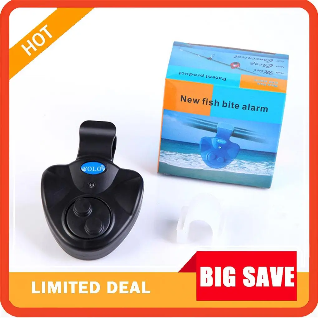 

4 Pieces Fish Bite Alarm Sea Rod Alarms Fishing Tackle Outdoor Equipment