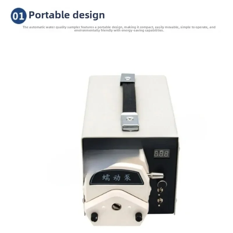 JH-8000C handheld automatic water quality sampler, water extractor with lithium battery deep water extractor