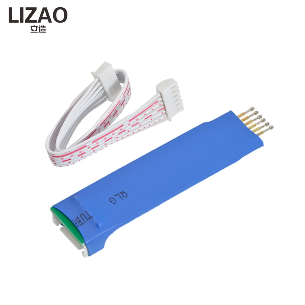LIZAO 2.54mm 2.00mm 4P Spring Test Needle 4 Foot Support Probe for STC STM32 STM8 MCU Burning Programming view 4