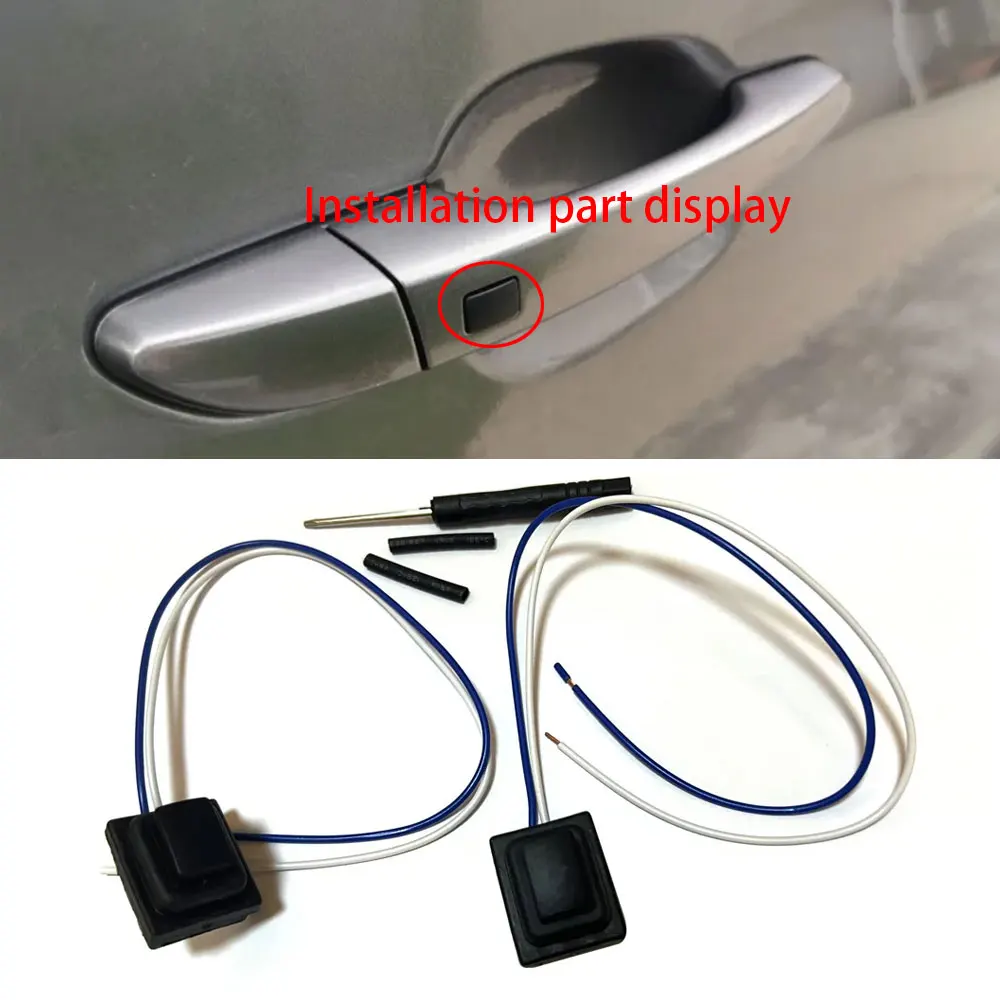 82651-D3710 82661-D3710 82651D3710 82661D3710 Front Outside Door Handle Small Button Switches For Hyundai Tucson 2016 2017 2018