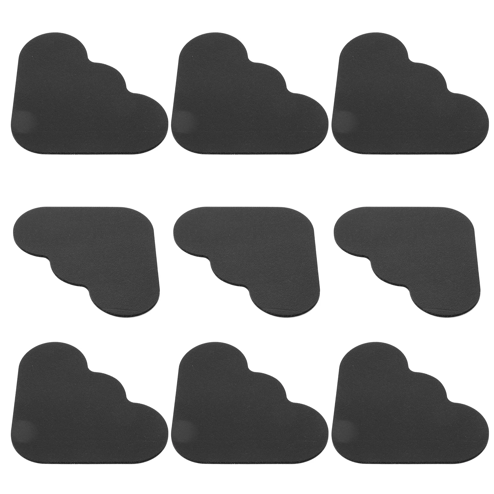 10 قطع من ملصقات وسادة السجاد غير القابلة للانزلاق تحت البساط لتأمين الأثاث، التصاق قوي لا يترك أثرًا لسلامة المكاتب المنزلية