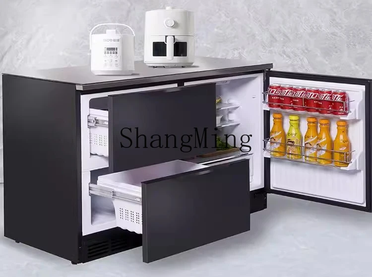 ZYY household small drawer embedded cabinet under counter embedded office low freezer