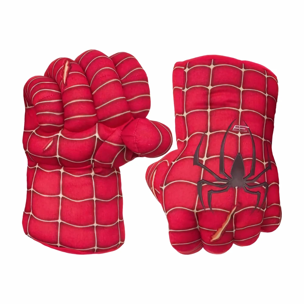 Marvel Superhero Hunk Halloween Clothes for Spiderman Cosplay Costume Gloves Spider Man Mask Cape Cloak Waistband Anime Customer