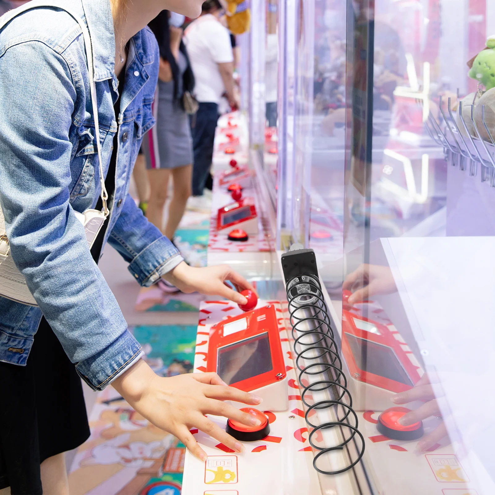 

Motor Spring Screw Rod Black Performance Game Console Accessories For Pinball Machine Kits Vending Machines Repair Parts