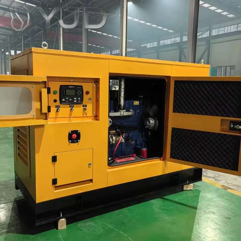 High Quality 30-1000KW Yuchai Silent Diesel Generator with ATS and Open Frame for School Shopping Mall Reliable Backup Power