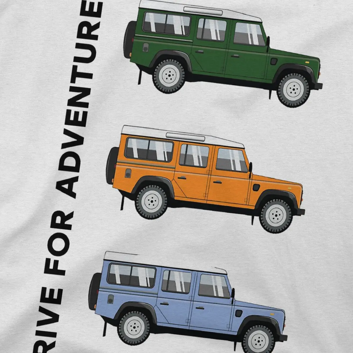 Men\'s T-Shirts Land Rover Defender 110 Leisure Pure Cotton Tees Short Sleeve Land Rover SUV T Shirts O Neck Clothes Birthday