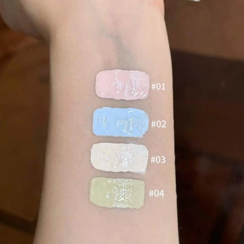 كابوفيني كريم أساس سائل عالي اللمعان كونسيلر عصا ترطيب دائم للوجه كونتور تغطية كاملة لتعديل البشرة