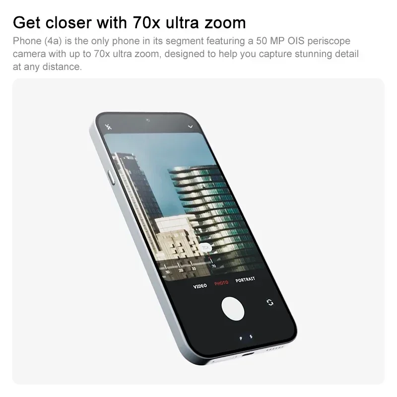 Nothing Phone (4a) Global Version - 6.78 AMOLED, Snapdragon 7s Gen 4