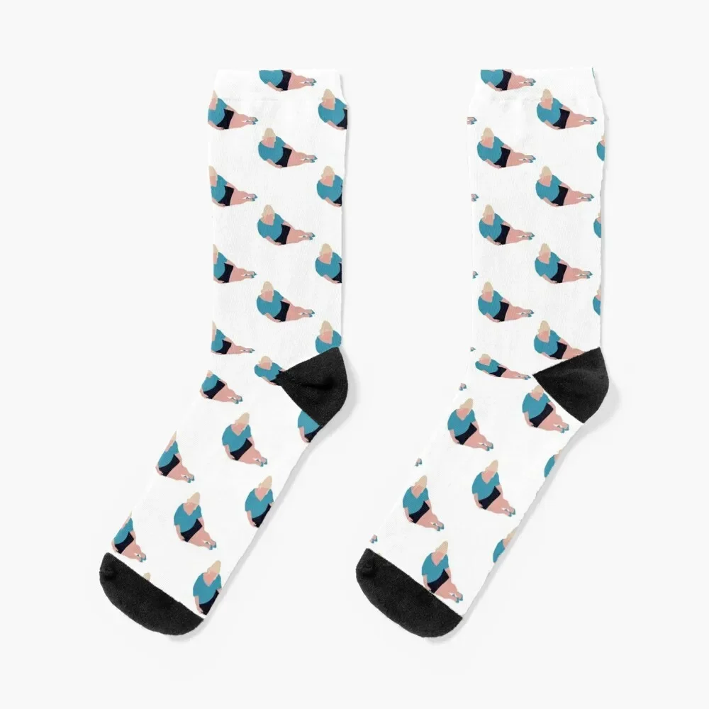 

Fat Amy Mermaid Dancing Socks snow Crossfit Men Socks Women's