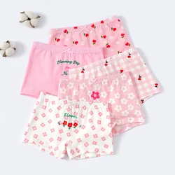 Girls' underwear cotton  shorts girls'Shorts Cotton Children's cartoon shorts 5-pack