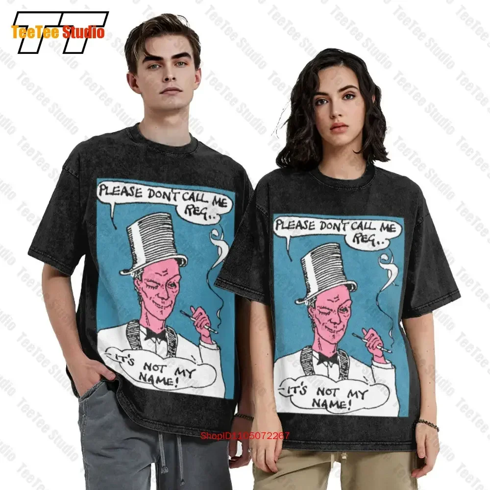 Vintage Robyn Hitchcock Please Dont Call Me Reg 80S Tour Rare Vintage Oversized T-Shirt Tee 0UZD