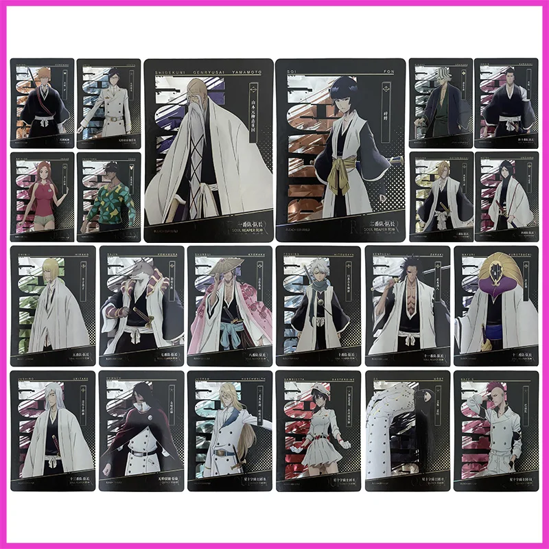 

Аниме Bleach Toys для мальчиков Ichigo Ishida Uryuu Orihime Soi Fon Unohana Retsu Toushirou Редкая коллекционная карта SSR Подарок на день рождения