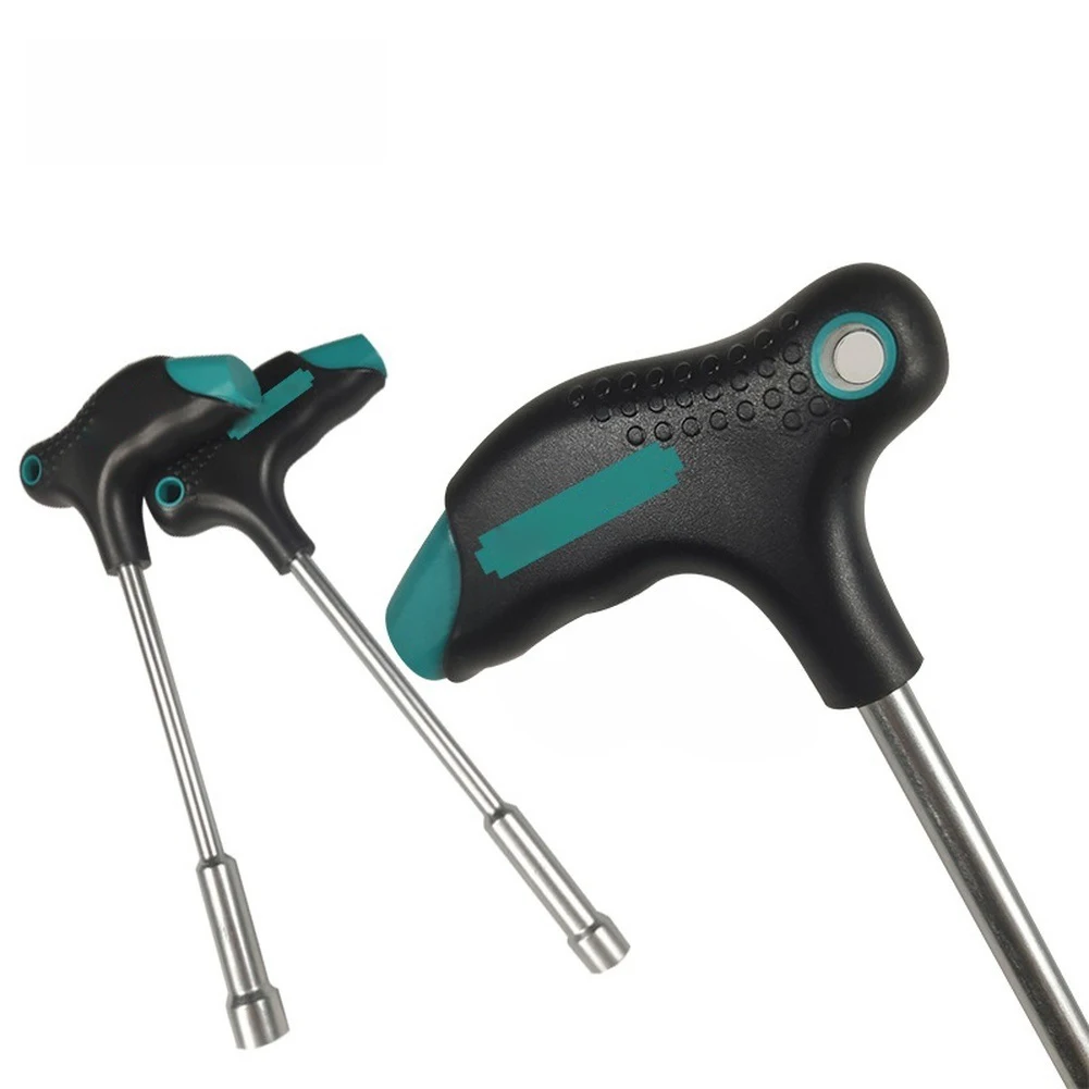 Vanadium Steel Set T-handle Hex Wrench Garage Use Workshop Use Hanging Hole For Storage For Hex Nuts And Bolts