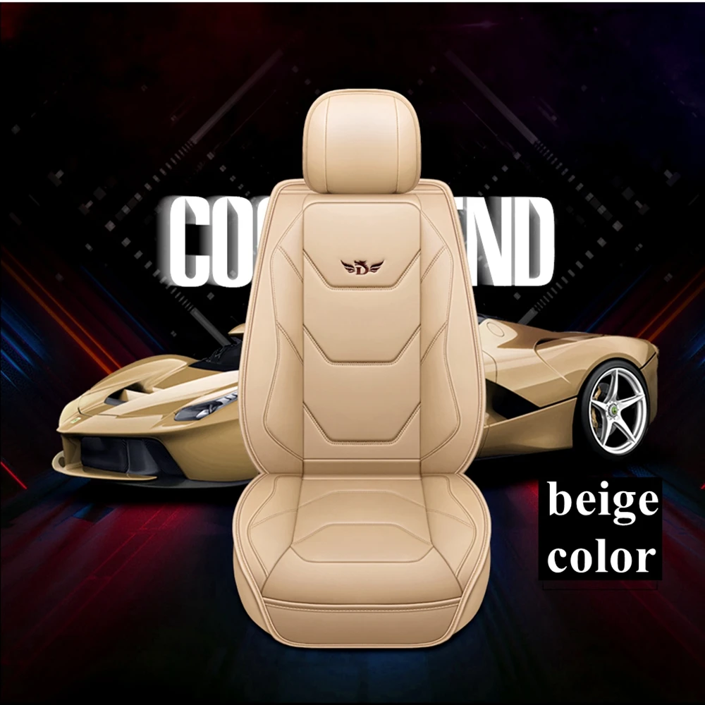 Luxury Leather Auto Car Seat Covers for Citroen C2 C3 C4 C-CROSSER C-XR C4 Cactus C4L Picasso C5 Triumph C6 Xantia DS4 DS5 DS6