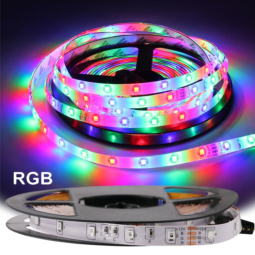 5M Led Strip 2835 Luminous Flux More Higher Than Old 3528 5630 5050 SMD LED Strip light 60LEDs/M 12V Lamp String Decor for Home