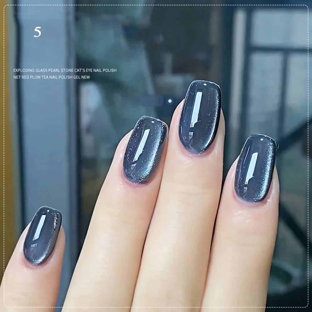 Éclats De Verre Concassé Métallique Noir Brillant - Taille 1-3 Mm - 50 G - Pour Résine, Décoration, Art Des Ongles