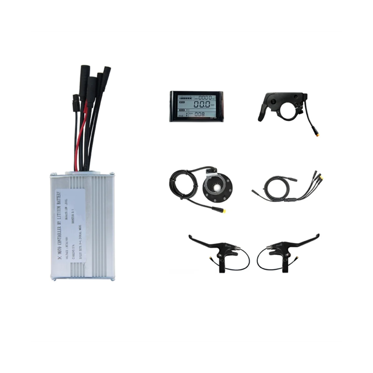 

JN17A Controller Kit Electric Bicycle Electric Scooter Kit SW900 Display Sine Wave Controller 36/48V 17A 350W