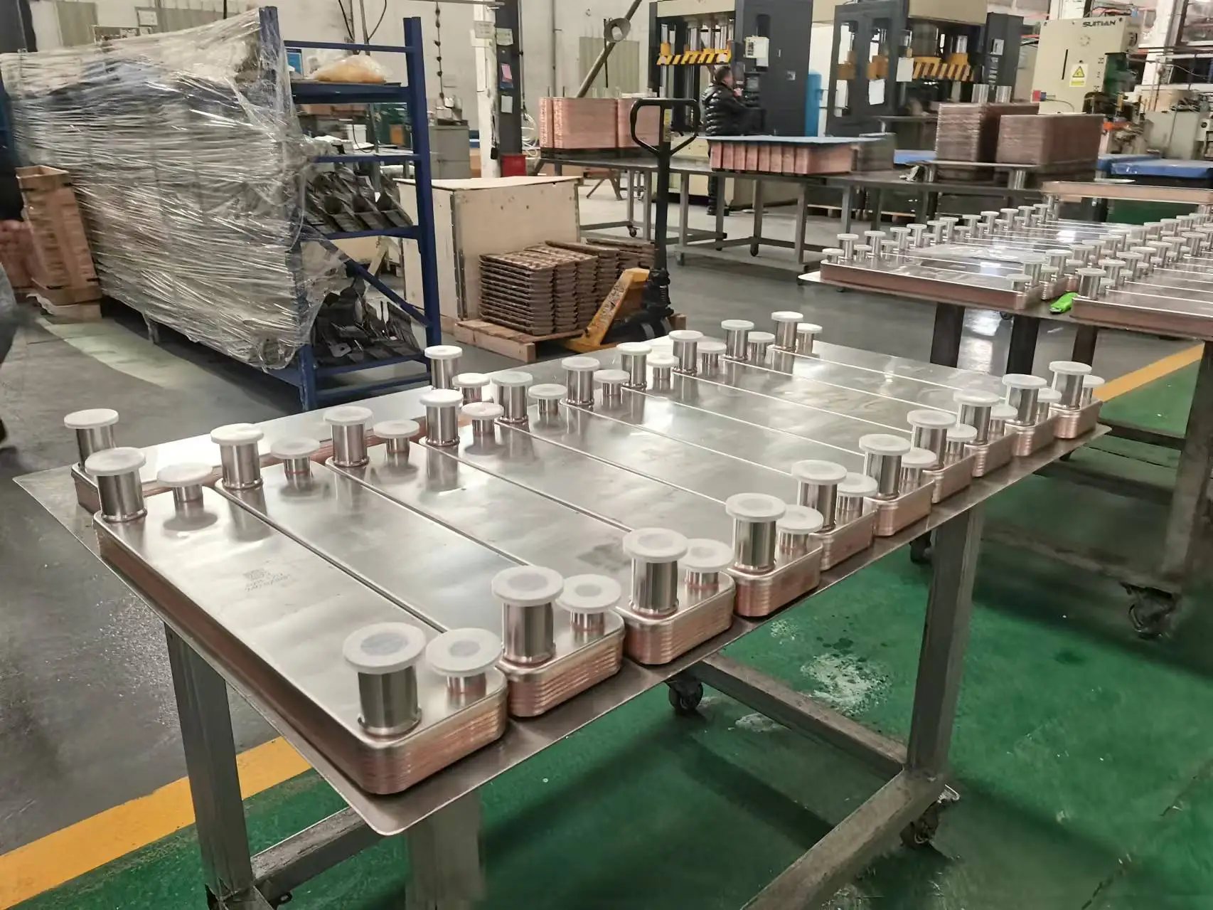 Brazed Plate Heat Exchanger For Immersion Cooling System, Matching Dry Coolers For Industrial Heat Dissipation & Cooling