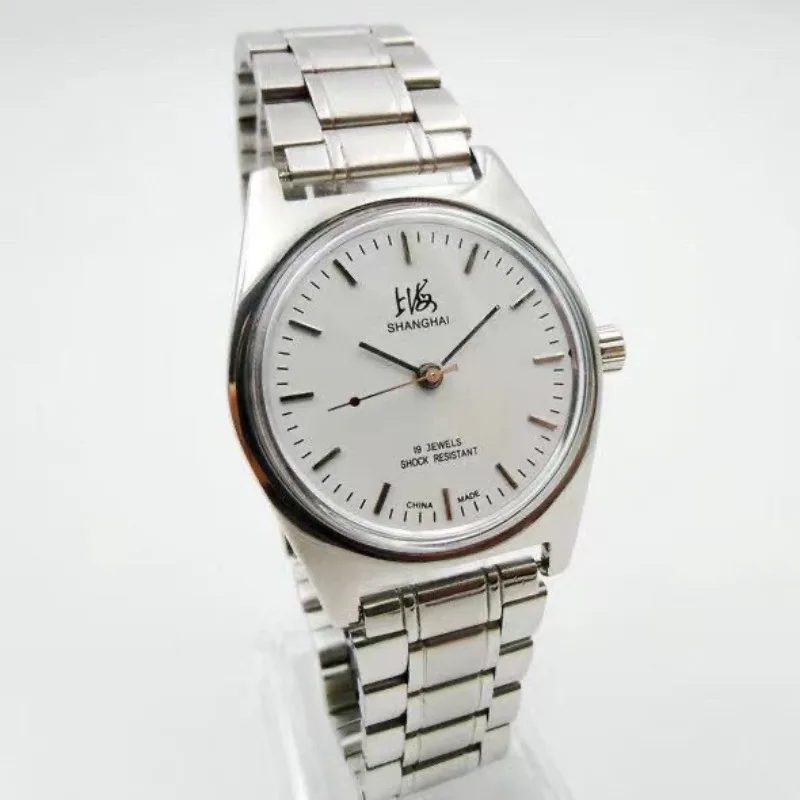 Old Watch Serves The People Manual Winding 7120 Pure Mechanical Watch 19 Drill Movement