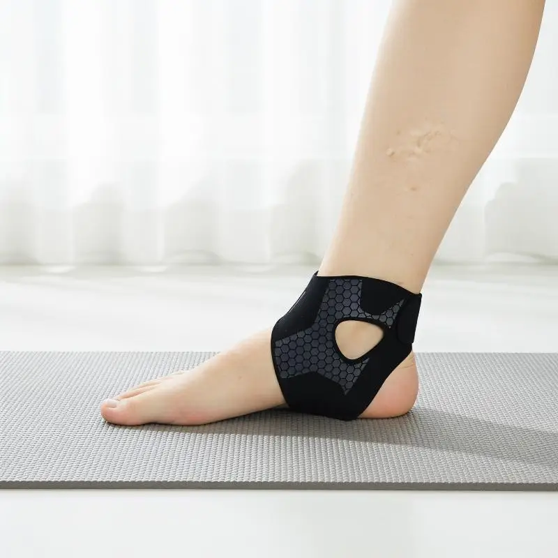 Ankle Brace Support for Plantar Fasciitis with Compression Sleeve and Foot Strap for Enhanced Pain Relief