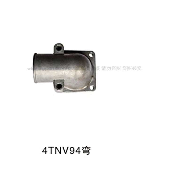 High quality excavator accessories  suitable for thermostat seat 4TNV94 bend 4D88 straight engine spare parts