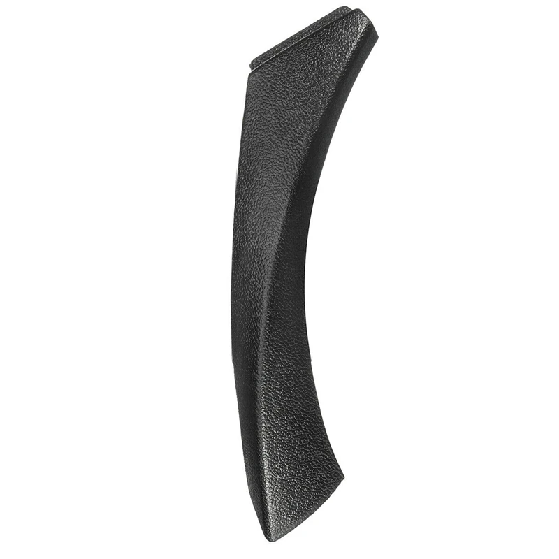 

4 шт., черная крышка для BMW E90 E91 3-Series Sedan 2006-2012, внутренняя левая ручка дверной панели, внешняя отделка 51419150335