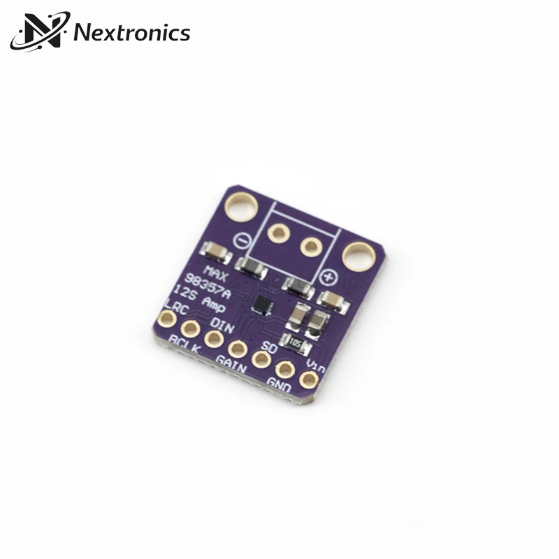 1/3/5PCS MAX98357A I2S 3W Class D Audio Amplifier Module DAC Decoder Breakout Board for Raspberry Pi ESP32 view 4
