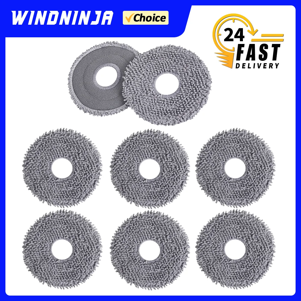 Mop Pad For Roborock G20S Ultra/Saros 10R/G30 Space/Saros Z70/Saros 10/P20 PRO/Qrevo Curv Super Absorbent Deep Cleaning Part