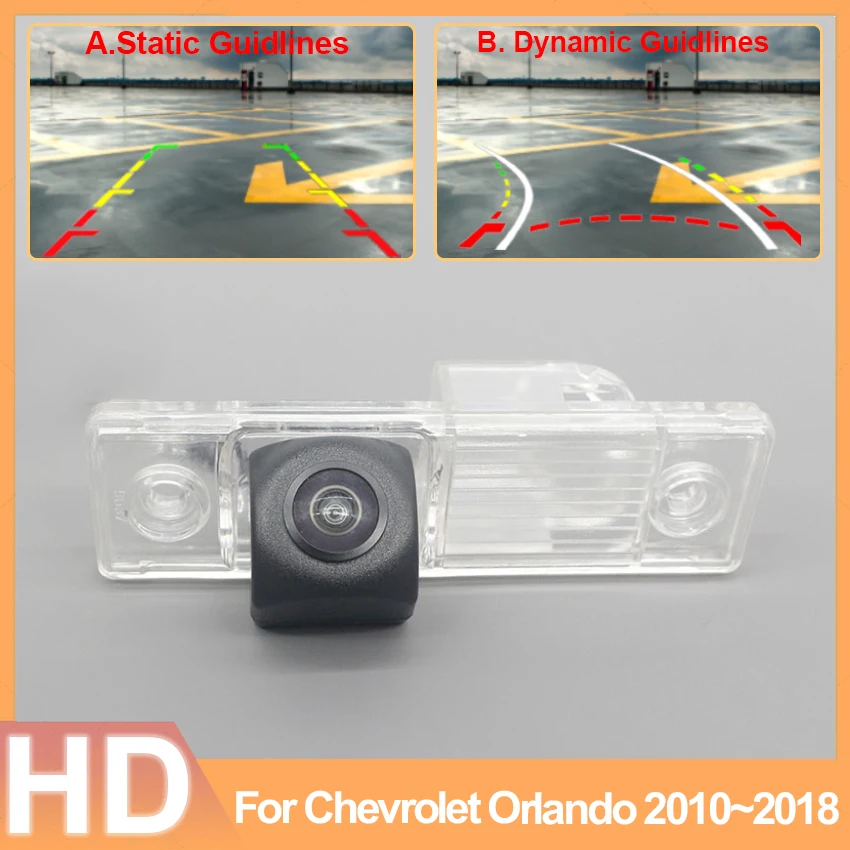 

AHD 1280*720P автомобильная водонепроницаемая камера заднего вида высокого качества RCA для Chevrolet Orlando 2010 ~ 2012 2013 2014 2015 2016 2017 2018