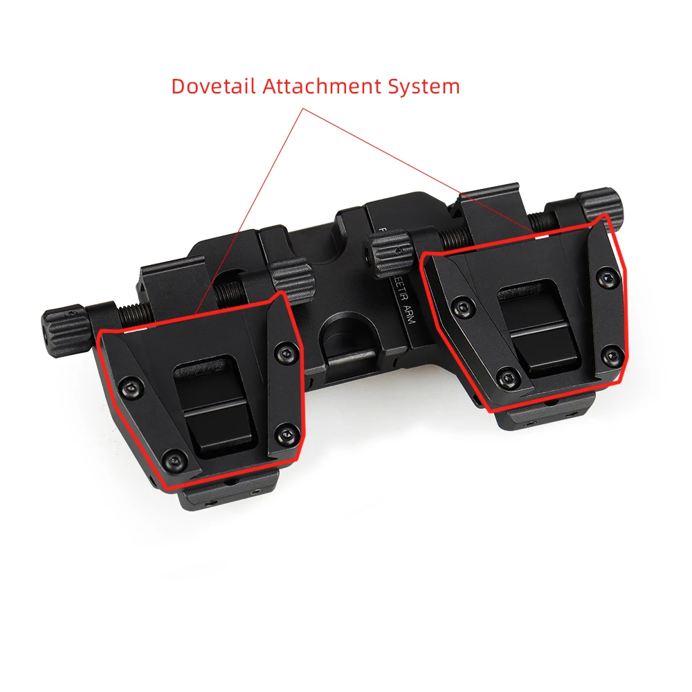 

E.T Dragon Tactical Night Vision Mount Adapter Adjustable PVS-14 Binocular Bridge Adapter holder For Hunting gs24-0231