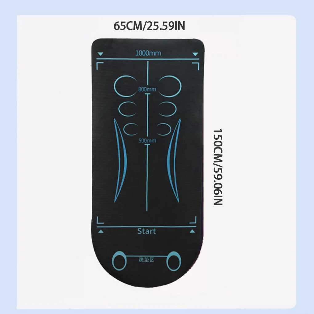 

Yoga Mat For Abdominal Wheel Home Anti-slip Shock Absorber Mute Exercise Floor Mat Reusable Thickened Kneeling Mat Bodybuilding