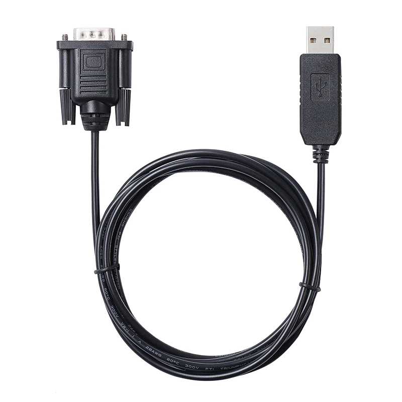 Prolific PL2303GT USB RS232 Serial to DB9 Male Cable for Lectrosonics DR Receiver Aspen Serial RS232 Communication