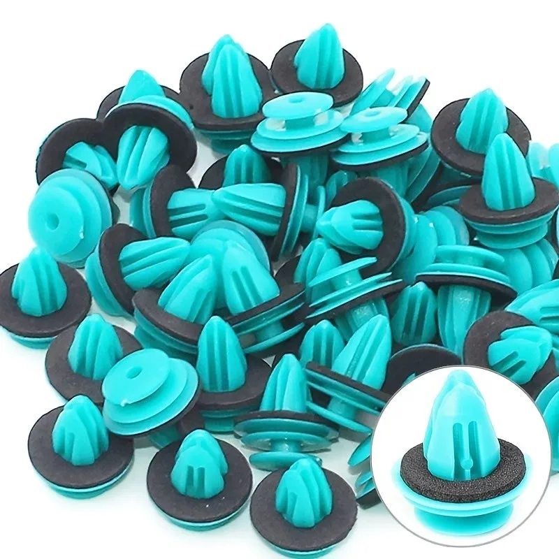 55 pcs Auto Door Card Clips Universal Car SUV Compatible, designed for Vehicle Body Assembly, Firm Snap-On Fit