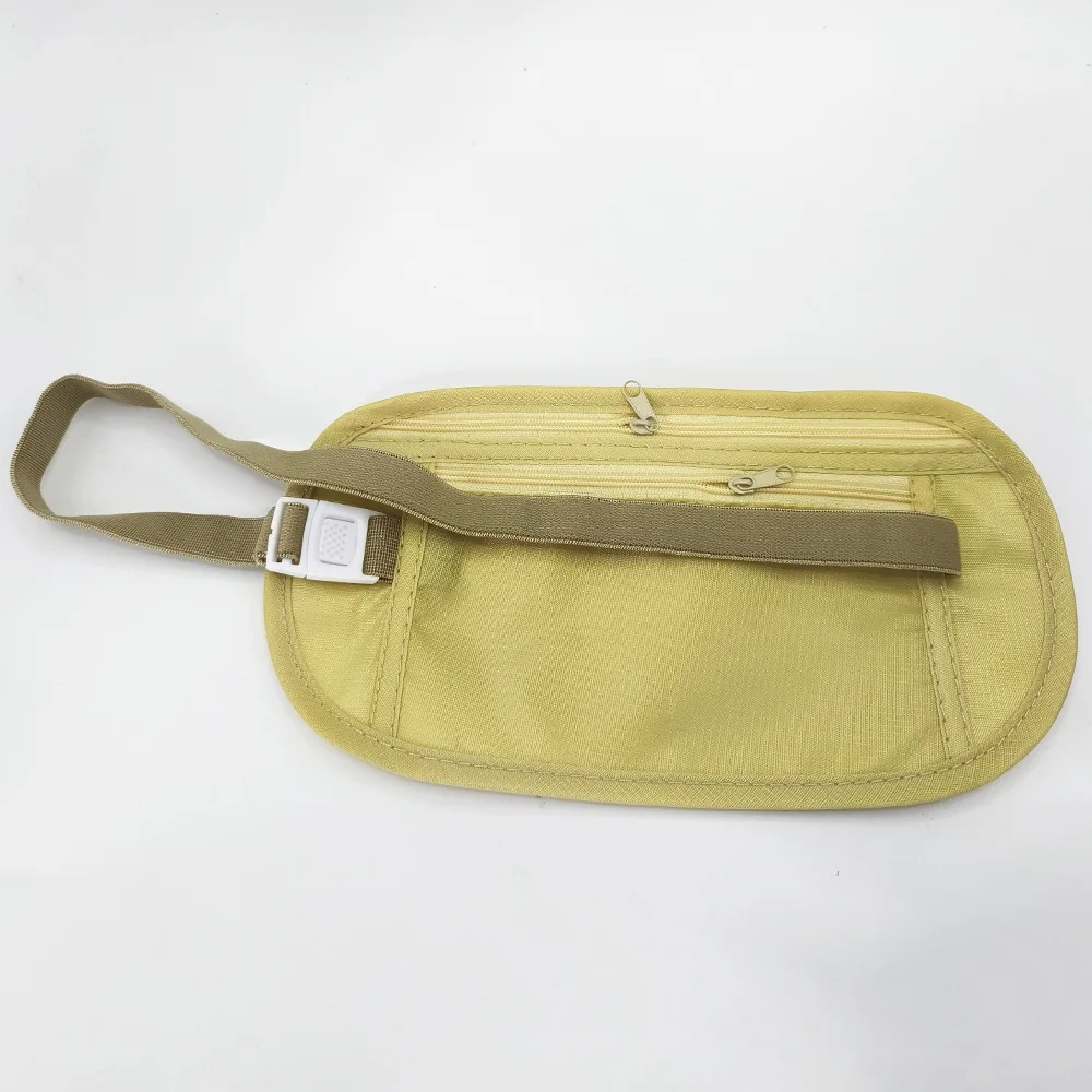 Outdoor fit sports fanny pack anti-theft invisible running fanny pack multifunctional ultra-thin travel cell phone bag