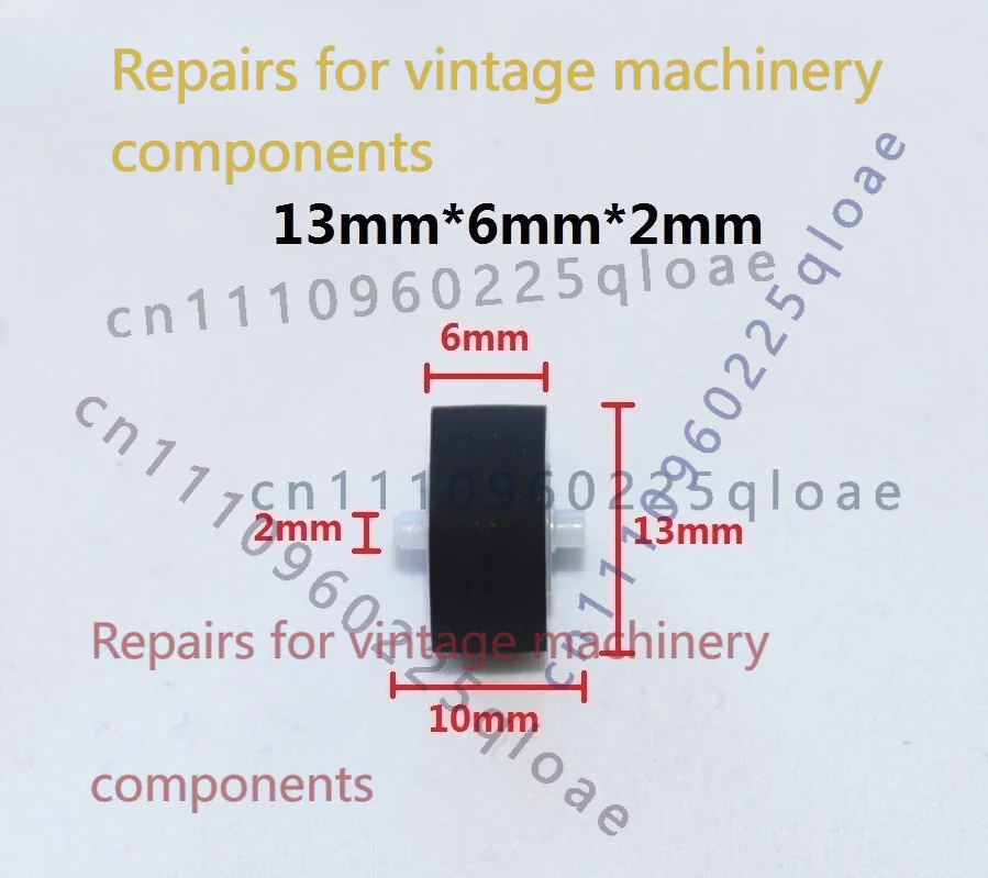 Piezas de reparación de rodillos de goma, 4 Uds., para Technics RS-TR777 RS-TR979 RX-DT75, equipo de casete doble