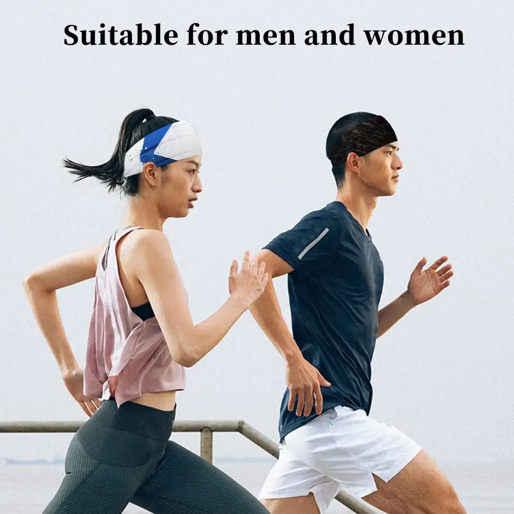 Sports Headband Breathable Sports Headband Moisture Wicking Yoga Running Headband Extra Soft Non-slip Sports Hair for Workout