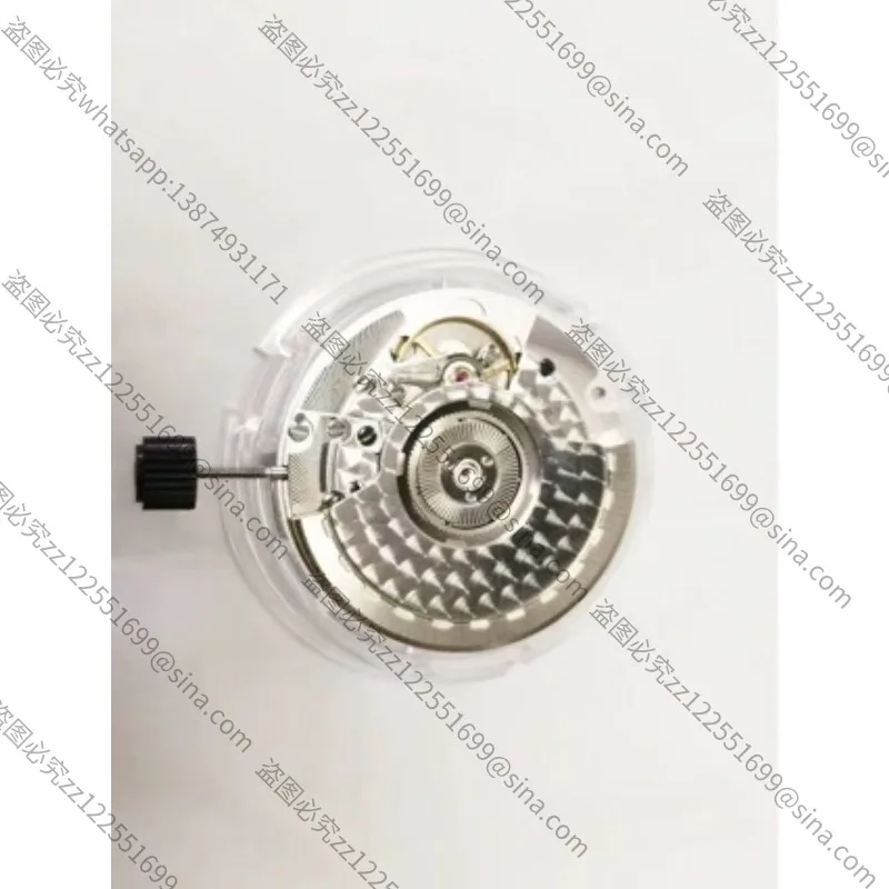 Applicable To 2892 Single Calendar Three Needles, Knife Engraving Fish Scale Pattern, White Machine