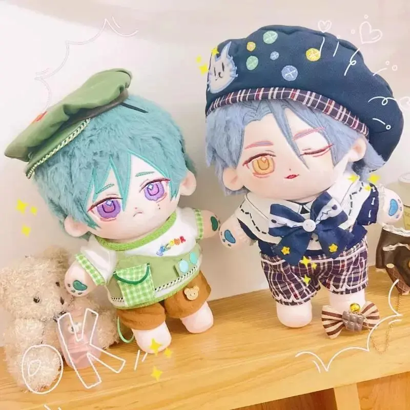 

20cm Kazehaya Tatsumi Himeru Cotton Doll Ensemble Stars Es あんさんぶるスターズ! Cosplay Cartoon Dolls Cotton Stuffed Doll Toy Figure