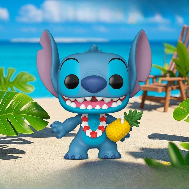 

Genuine Edition FUNKO POP Disney Stitch Anime Action Figure Desktop Decoration Ornament Model Toys Assembly Collectible Model