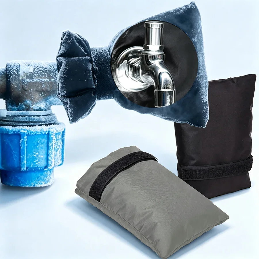 Outdoor Faucet Cover, Winter Freeze Protection Insulated Tap Cover, Waterproof Garden Spigot Hose Bib Protector