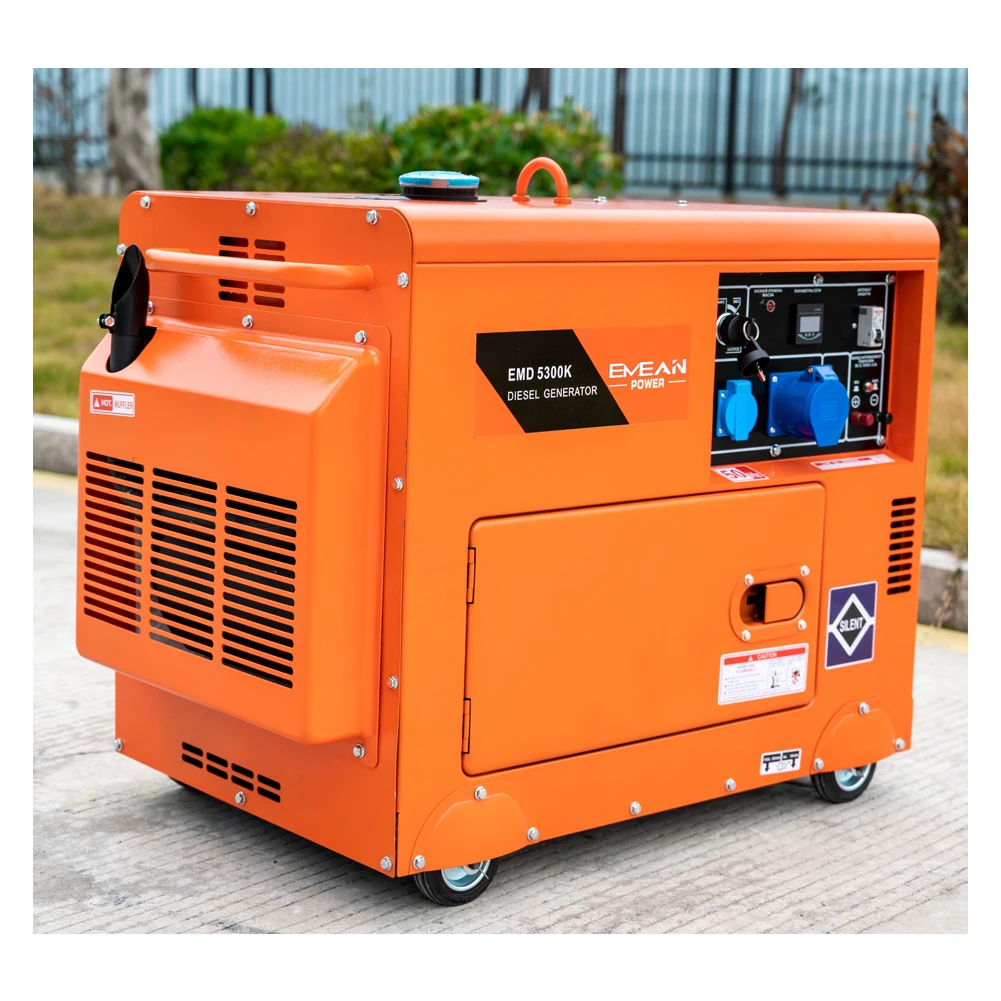 8 kW Silent Open Frame Diesel Generator 8kVA 10kVA 3Phase Auto Start Remote Start ATS Generator Set