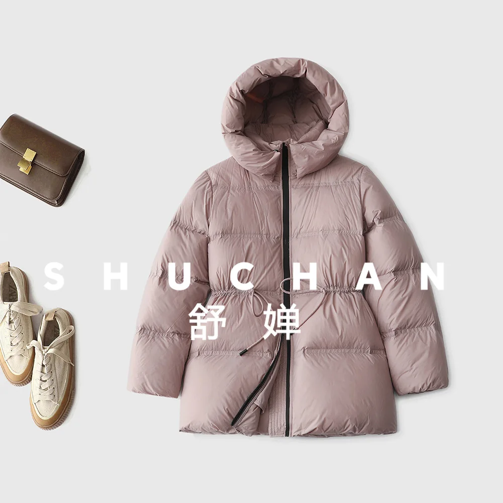 90 بطة بيضاء أسفل، سترة سميكة أسفل المرأة سترة منتفخة Camperas De Mujer Invierno 2025 معطف المرأة