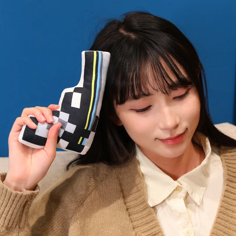 ตุ๊กตาปืนการ์ตูนน่ารัก ของเล่นตุ๊กตาปืนพกนุ่ม ตุ๊กตาปืนกล ปืนกลขนาดเล็ก ของเล่นเด็ก ของขวัญสุดสนุก