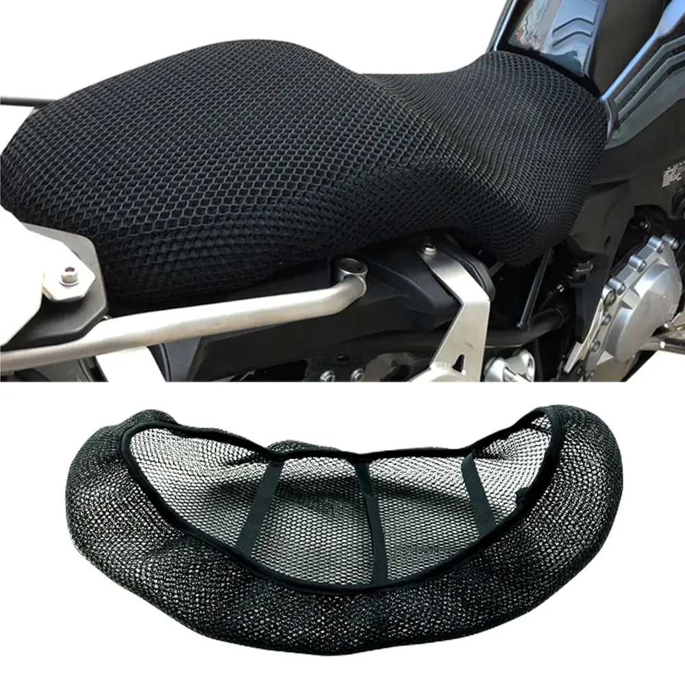 For BMW F750GS F850GS F 750 GS F 850 GS Adventure 2019- Motorcycle Anti-Slip 3D Mesh Fabric Seat Cover Breathable Cushion