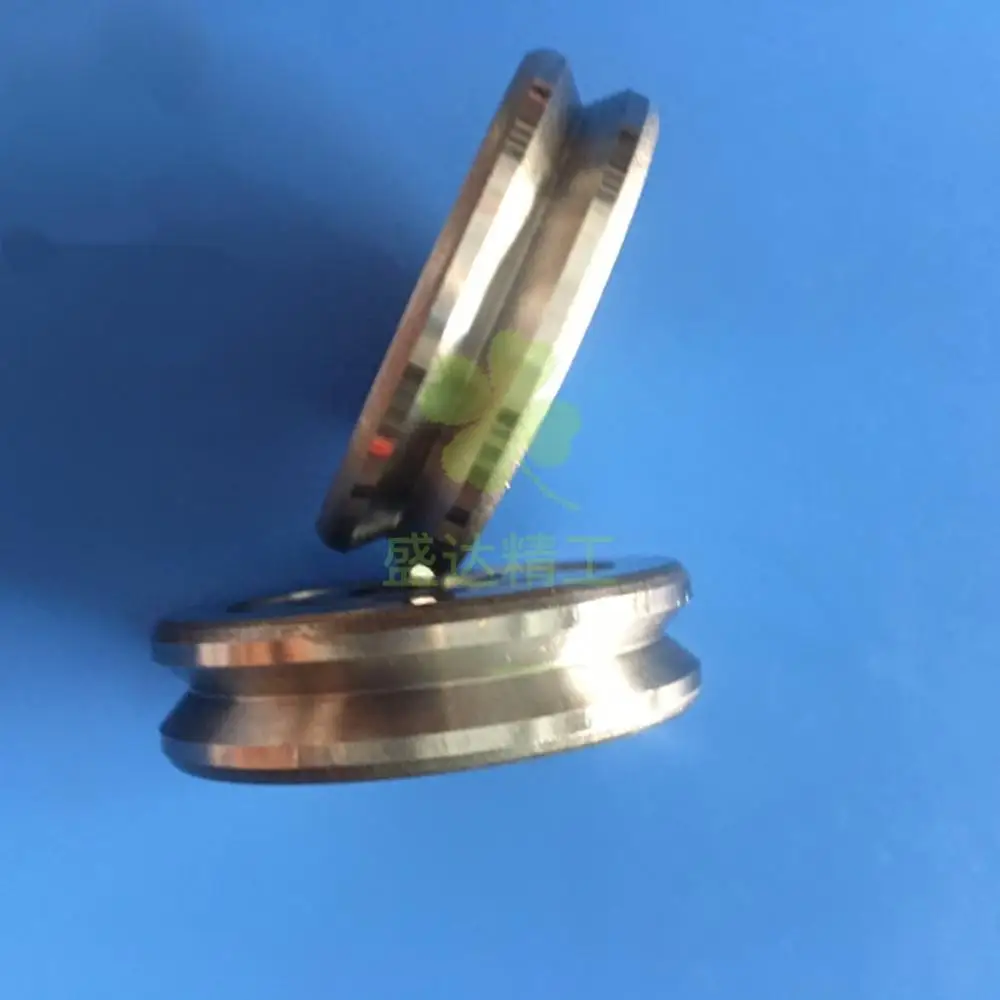 20pcs V6200ZZ straightener  V groove guide wheel ball bearings A1002ZZ  V90 10x35x9 mm pulley bearing V groove width 4.2 mm