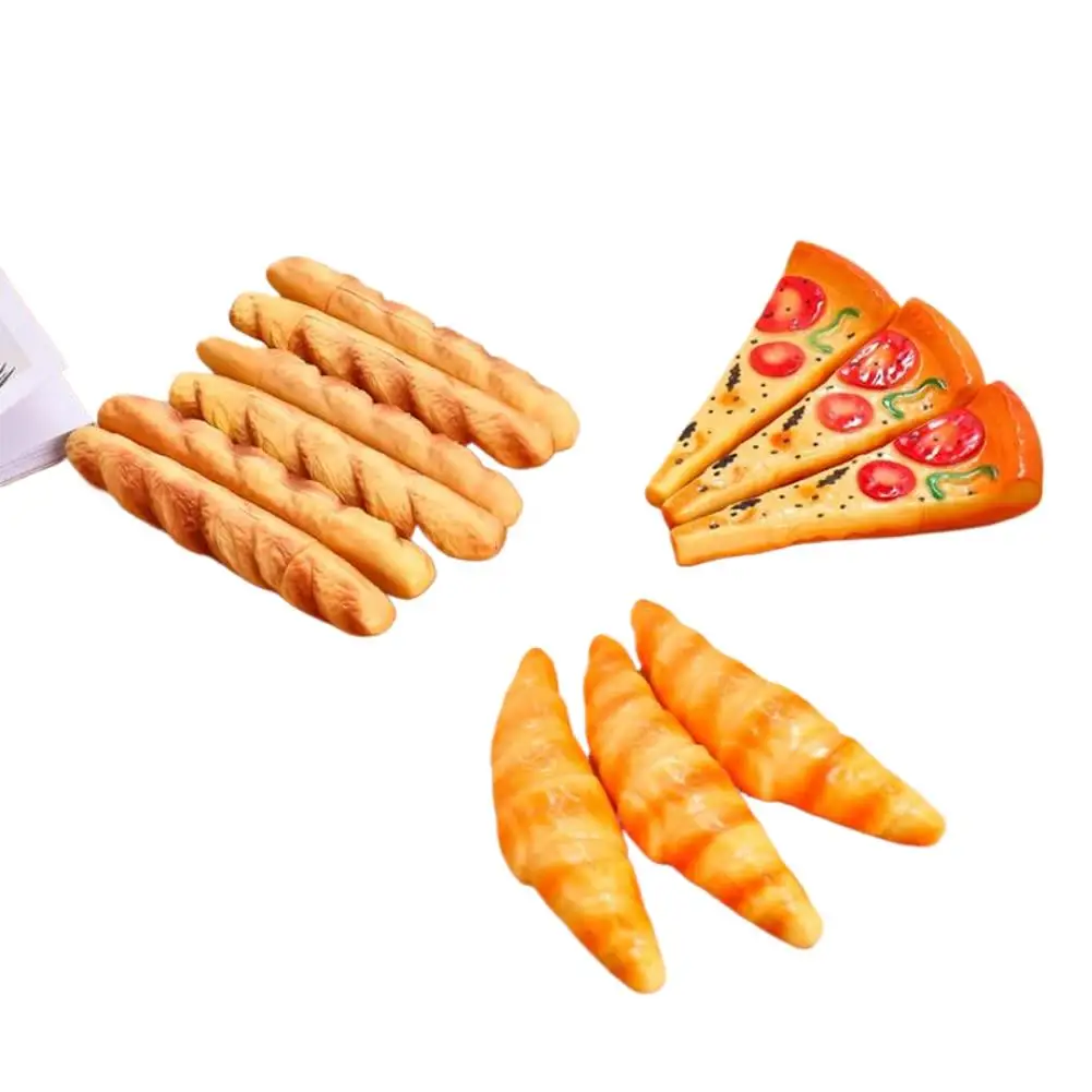 30pcs Pizza Bread Ballpoint Pens Refrigerator sticker Black Ink Writing Pens For Gift Favor